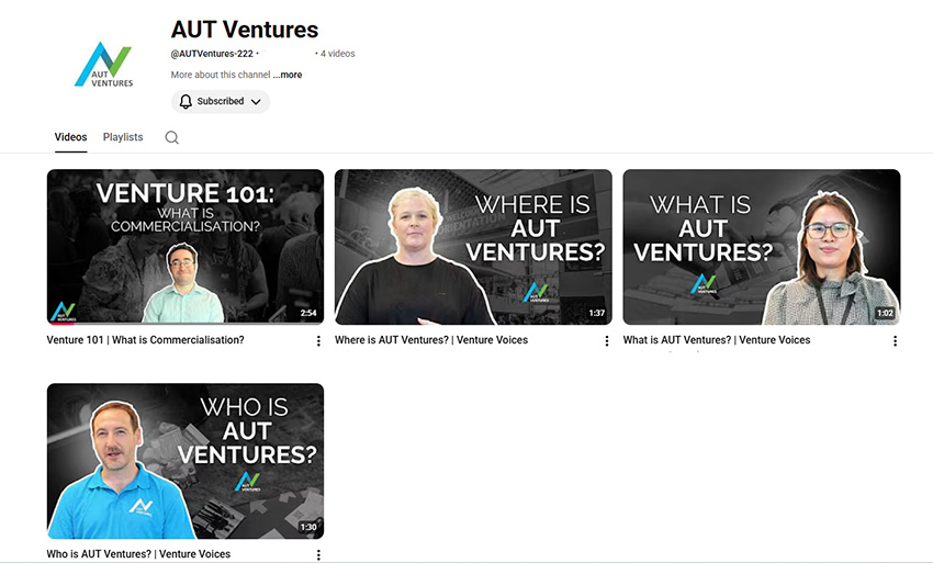 AUT Ventures news